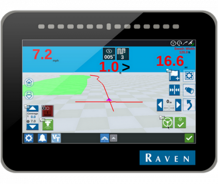 Полевой компьютер Raven CR7